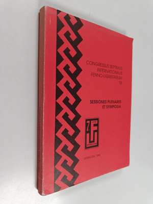 Congressus septimus internationalis Fenno-Ugristarum 1B, ...