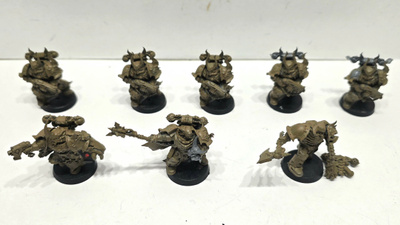 WH40K - 8kpl Chaos Spacemarine Chosen [K118]