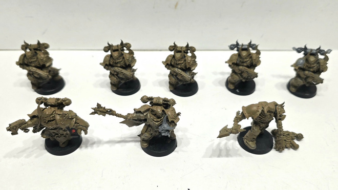 WH40K - 8kpl Chaos Spacemarine Chosen [K118]