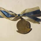 Vanha palkintomitali. Koripallo. TUPI 1957 - pikkukuva 2