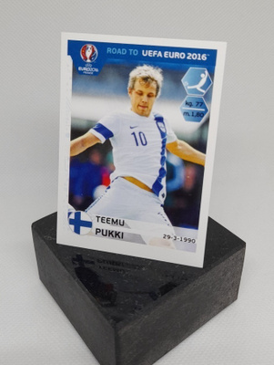 Teemu Pukki - Tarrakuva : Panini, Road To Euro 2016