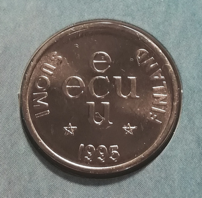 Rahapajan jetoni - ECU 1995, UNC