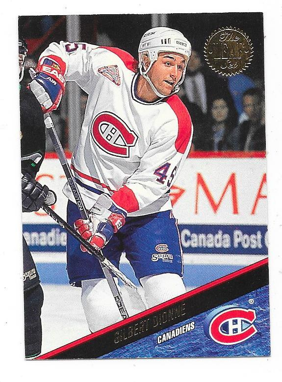 1993-94 LEAF #117 Gilbert Dionne  Montreal Canadiens