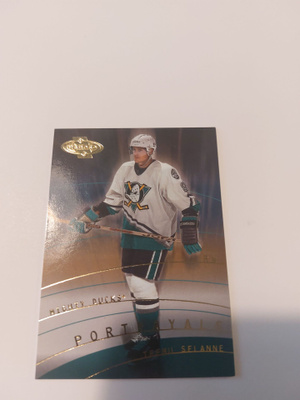 2000-01 Upper Deck Heroes #140 Teemu Selänne