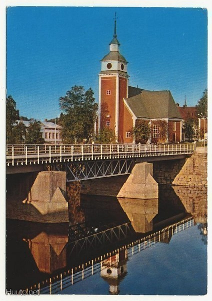 Uusikaarlepyy kirkko ja silta, 1960-luku