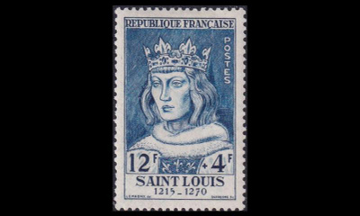 Ranska 1015 ** Merkkihenkilöitä 12 + 4 Fr (1954)