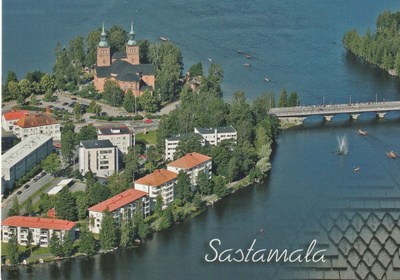 KIRKKOKORTTI - SASTAMALAN UUSI KIRKKO