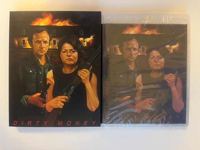 Dirty Money (Blu-ray) (1972) Slipcover (UUSI)