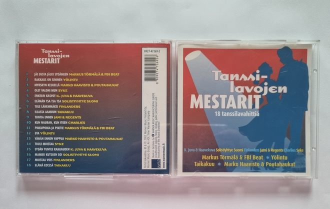 TANSSILAVOJEN MESTARIT: 18 TANSSILAVAHITTIÄ CD