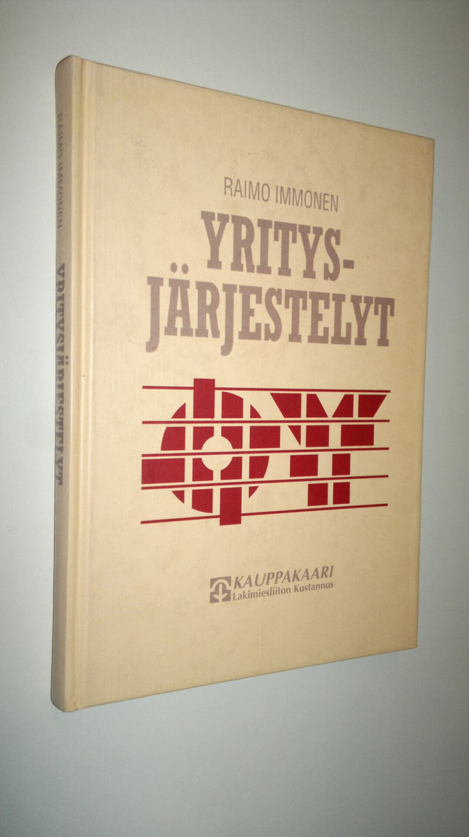 Raimo Immonen : Yritysjärjestelyt : menettelyt ja verokoh...