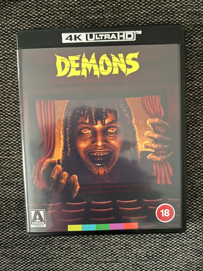 Demons 1985 Arrow 4K UHD+BLU-RAY