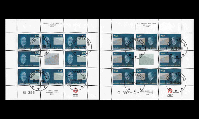 Grönlanti 502-3kb o Europa kirje (2008)