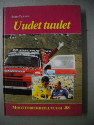 Reijo Tujunen: Uudet tuulet Moottoriurheiluvuosi -88 (8.11)