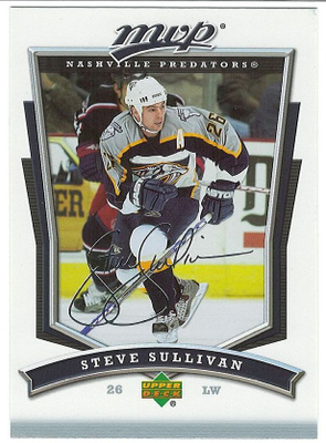 07-08 Upper Deck MVP #217 Steve Sullivan