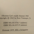 Kurt Vonnegut: Kissan kehto - pikkukuva 2