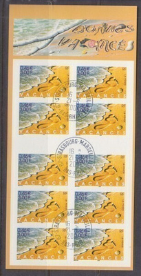 Ranska 2001 rantahietikko vihko nimellinen 4,6€