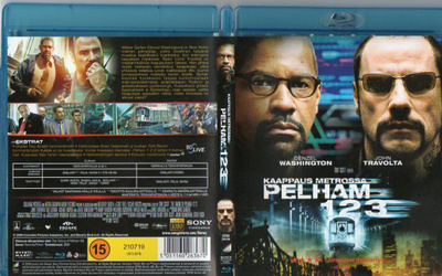 Kaappaus Metrossa - Pelham 123 (20 507) k -FI- BLU-RAY suomi