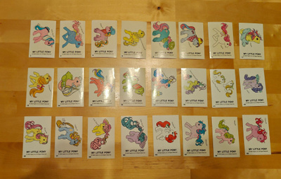 24 erilaista Hellaksen MY LITTLE PONY -purkkakuvaa