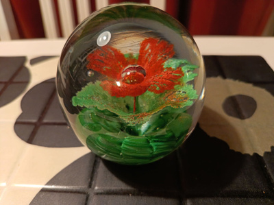 Iittala Lasipaino Desing by Harri Jokinen, signeerattu