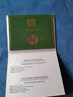 vatican 2€ 2018