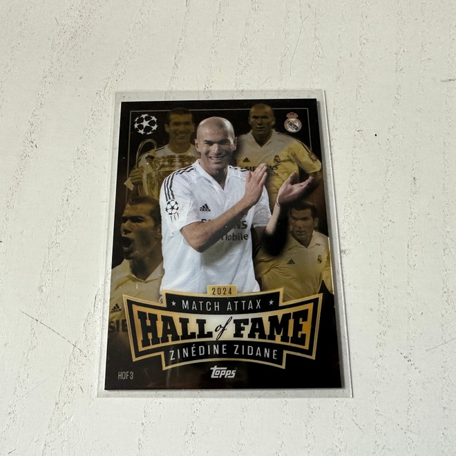 Match Attax 24-25 Hall of Fame Zinedine Zidane