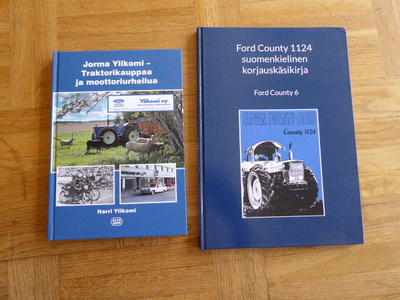 2 kpl uusia Ford traktorikirjoja County