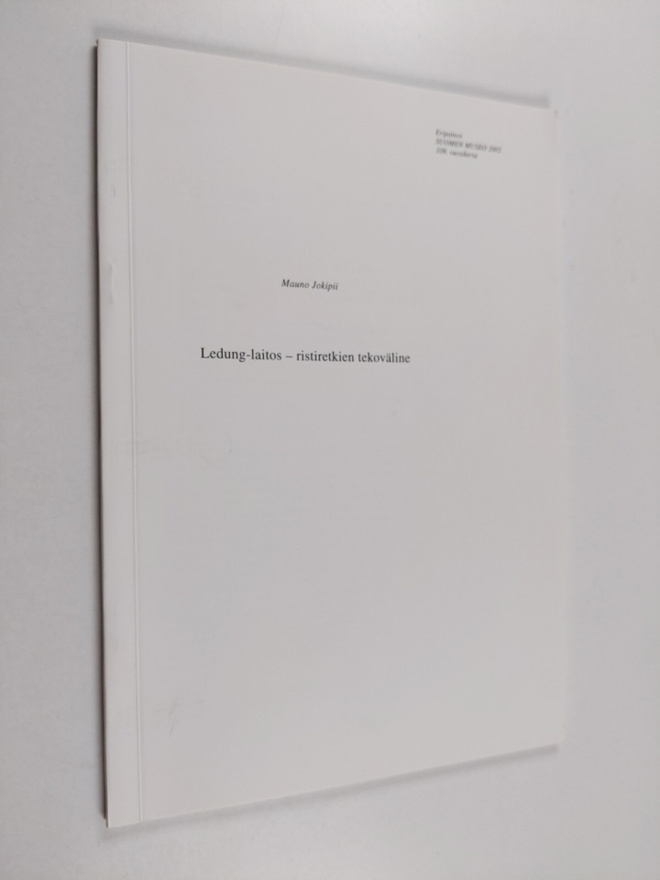 Mauno Jokipii : Ledung-laitos - ristiretkien tekoväline (...