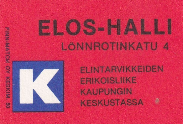 Helsinki, Elos  Halli, Lönnrotinkatu 4 , Kesko , 3/12