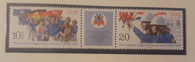DDR 1984 - Nuorisofestivaali  ++ välilöpari