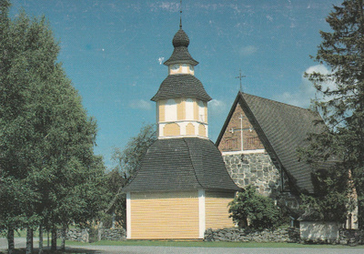 KIRKKOKORTTI - TUULOKSEN PYHÄN BIRGITAN KIRKKO