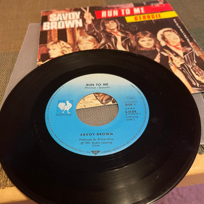 SAVOY BROWN: Run To Men* Georgie * GER 1981