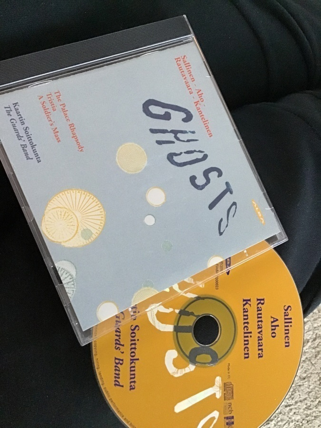 Kaartin soittokunta (Sallinen,Aho,Rautavaara) . Ghosts CD