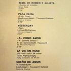 LP: RICHARD CLAYDERMAN :16 grandes temas de siempre 1979 - pikkukuva 2