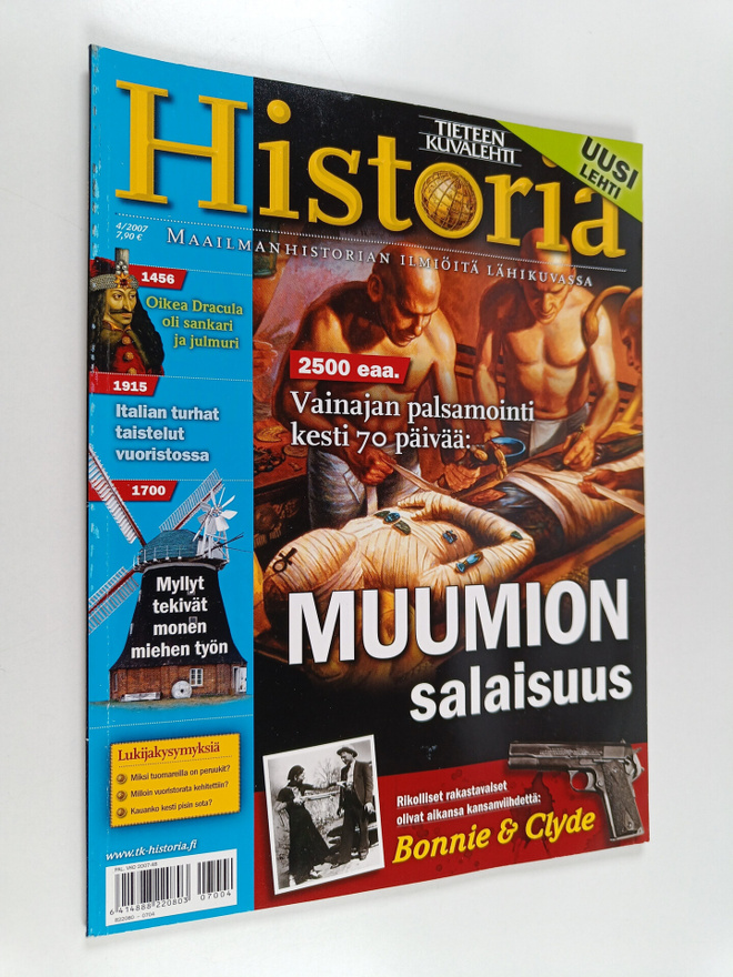 Tieteen kuvalehti historia 4/2007