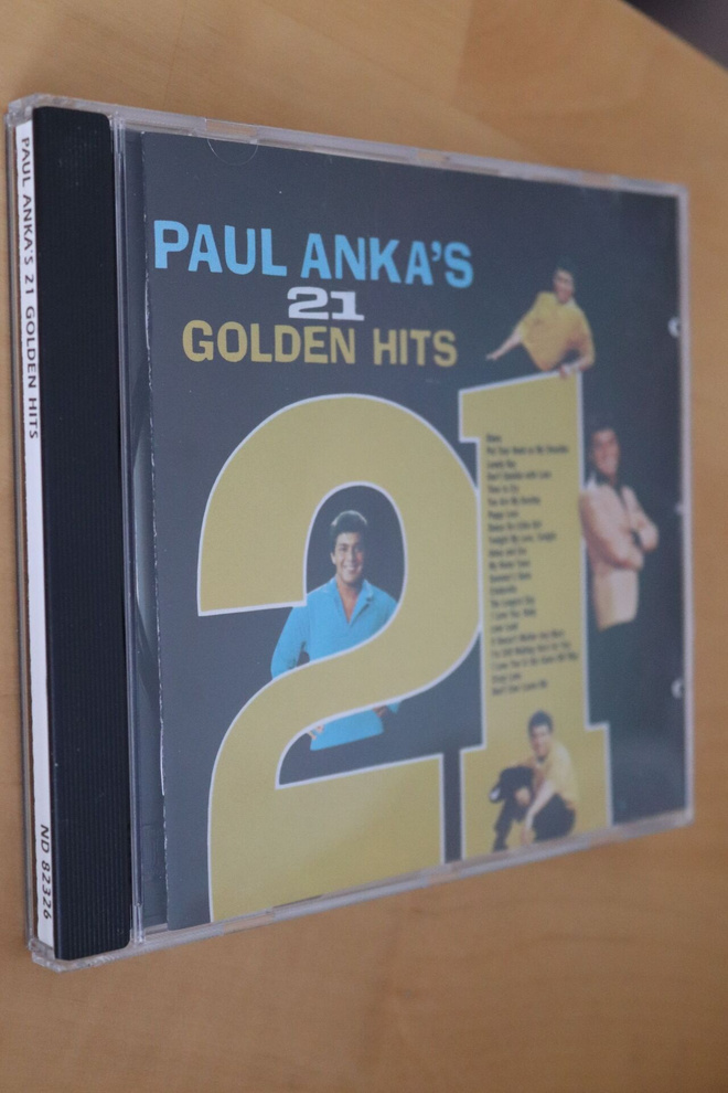 CD Paul Anka : Paul Anka's 21 Golden Hits