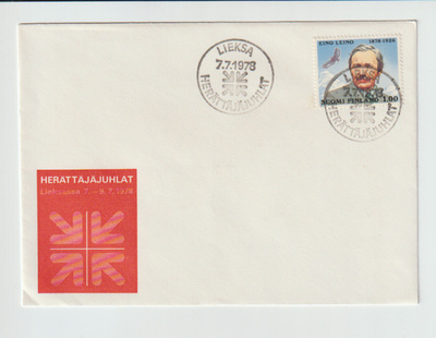 ERIKOISLEIMA ,7.7.1978 HERÄTTÄJÄJUHLAT Lieksa