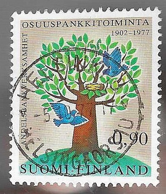 1977 OSUUSPANKKITOIMINTA HELSINKI 10 5.10.77 LEIMALLA