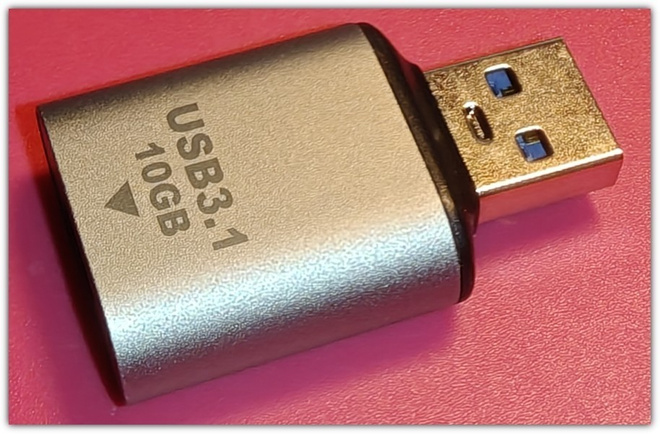Adapterilla USB C -laite USB A / USB 3.0 -liitäntään #30414