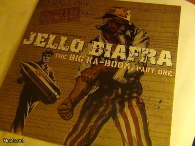 Jello Biafra The Big Ka-boom, part one spoken work lp uusi