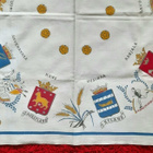 Maakunta vintage pöytäliina todella harvinainen 89×89cm - pikkukuva 2
