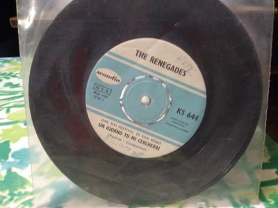 THE RENEGADES - UN GIORNO TU MI CERCHERAI - 7"