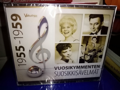 3CD Vuosikymmenten suosikkisävelmät 1955-1959 ( UUSI)