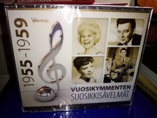 3CD Vuosikymmenten suosikkisävelmät 1955-1959 ( UUSI)
