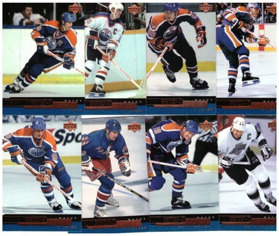 8 x WAYNE GRETZKY 1999-00 Up.Deck Sarjasta