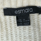 Esmara raidallinen neulepusero, S / Black & cream pullover - pikkukuva 2
