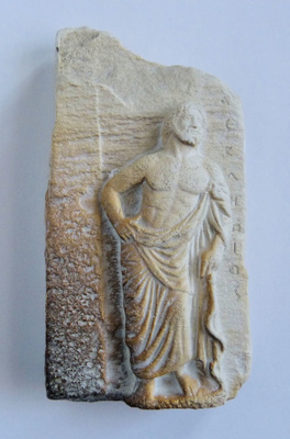 Antiikin patsas Asclepius - Ateena