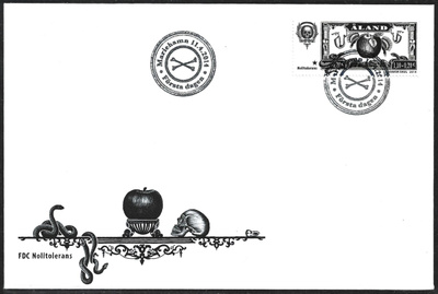 FDC Åland  2014  Nollatoleranssi  LaPe ÅL 381