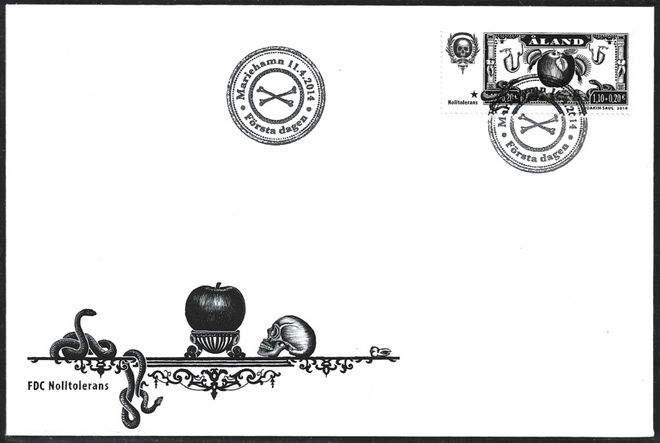 FDC Åland  2014  Nollatoleranssi  LaPe ÅL 381