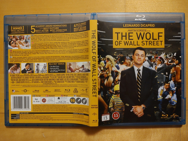 The Wolf of Wall Street Blu-ray