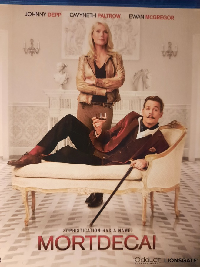 MORTDECAI BLU-RAY